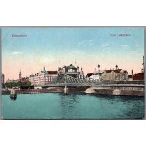 K�benhavn - Nye Langebro - Postkort - Ubrugt - Svagt Hj�rne !