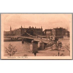 K�benhavn - Chr. d.IXs Bro - Postkort - Brugt