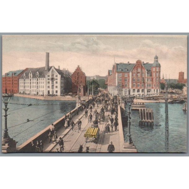 K�benhavn - Knippelsbro - Postkort - Ubrugt - Har v�ret kl�bet op !
