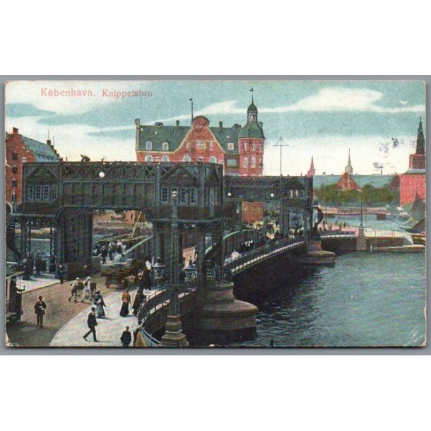 K�benhavn - Knippelsbro - Postkort - Brugt