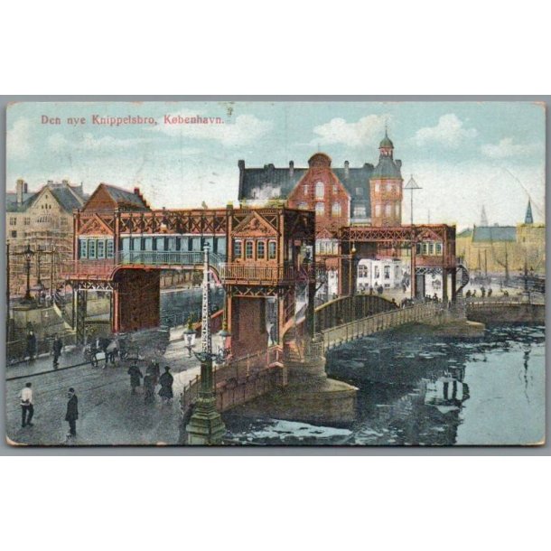 K�benhavn - Den nye Knippelsbro -  Postkort - Brugt