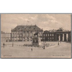 K�benhavn - Amalienborg Slot - Postkort - Brugt
