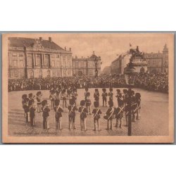 Gardermusik paa Amalienborg - K�benhavn - Postkort - Ubrugt