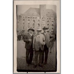 Rdhuspladsen foran Hotel Bristol - Fotokort u/n - Ubrugt