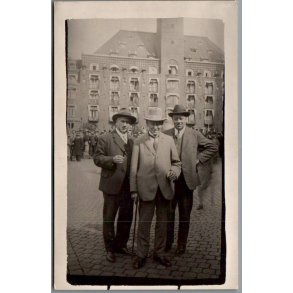 Rdhuspladsen foran Hotel Bristol - Fotokort u/n - Ubrugt