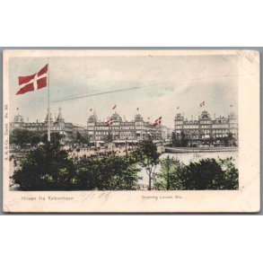 Hilsen fra K�benhavn - Dronning Louises Bro - Postkort - Brugt