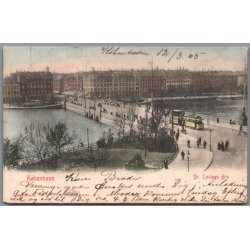 K�benhavn - Dronning Louises Bro - Postkort - Brugt