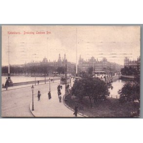 K�benhavn - Dronning Louises Bro - Postkort - Brugt