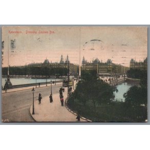 K�benhavn - Dronning Louises Bro - Postkort - Brugt