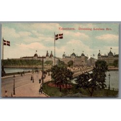 K�benhavn - Dronning Louises Bro - Postkort - Brugt