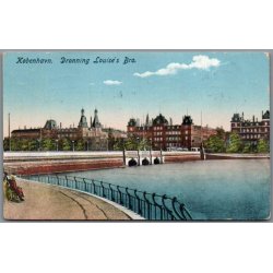 K�benhavn - Dronning Louises Bro - Postkort - Brugt
