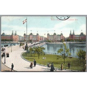 K�benhavn - Dronning Louises Bro - Postkort - Brugt