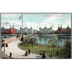 K�benhavn - Dronning Louises Bro - Postkort - Brugt