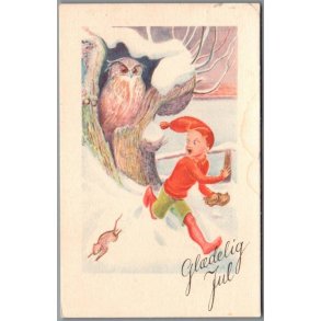 Petersen, Leo Dirch - Gldelig Jul - Serie 957 - Brugt