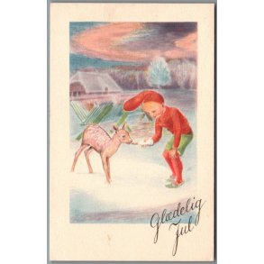 Petersen, Leo Dirch - Gldelig Jul - Serie 957 - Brugt