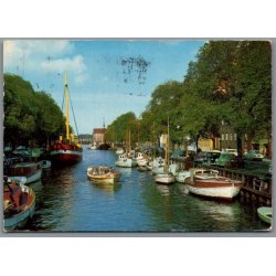 K�benhavn - Christianshavn - Kanalparti - Postkort - Brugt