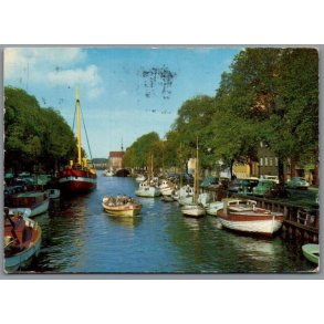 K�benhavn - Christianshavn - Kanalparti - Postkort - Brugt