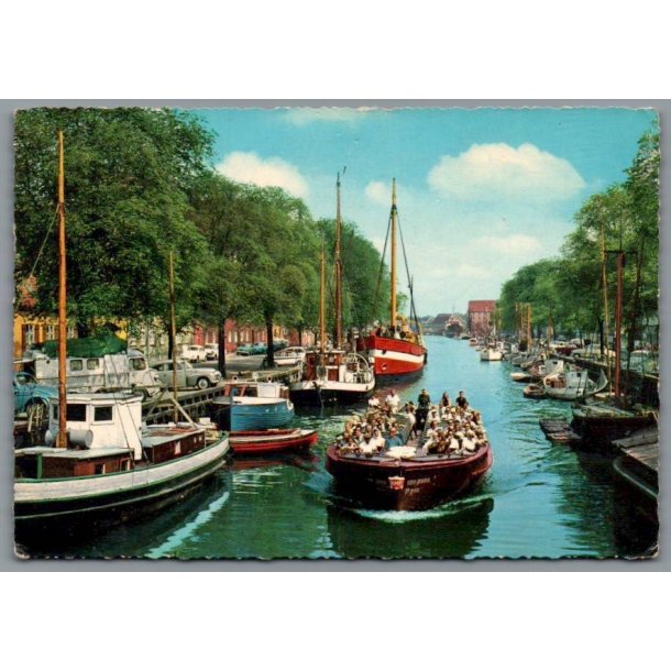 K�benhavn - Kanal p� Christianshavn - Postkort - Brugt
