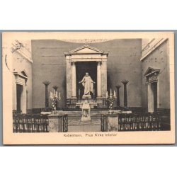 K�benhavn - Vor Frue Kirke Interi�r - Postkort - Brugt