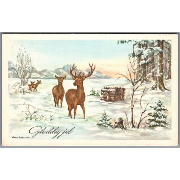 Nathansen, Lizzie - Gldelig Jul - Serie 117 - Brugt