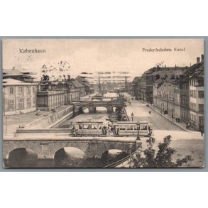 K�benhavn - Frederiksholms Kanal - Postkort - Brugt