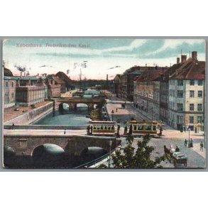 K�benhavn - Frederiksholms Kanal - Postkort - Brugt