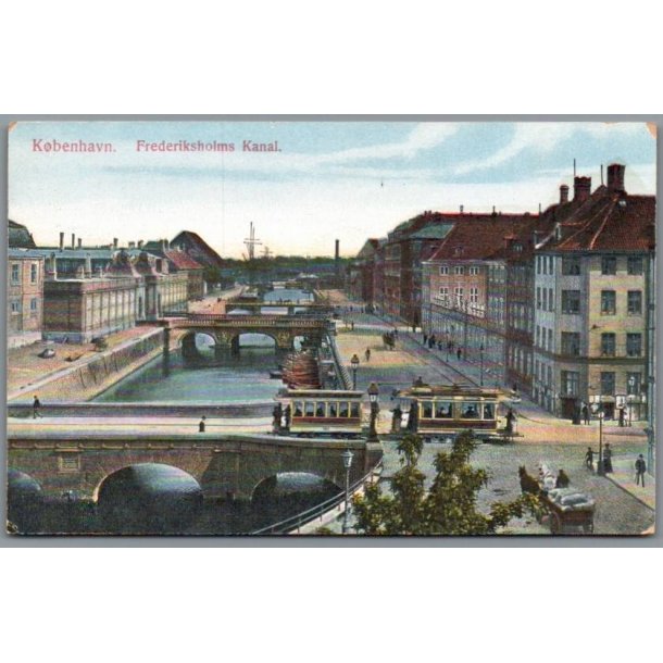 K�benhavn - Frederiksholms Kanal - Postkort - Ubrugt