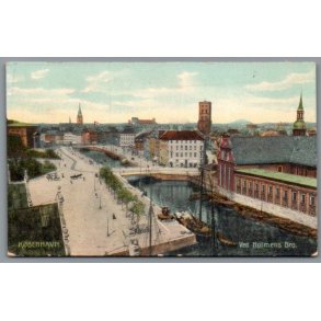 K�benhavn - Ved Holmens Bro - Postkort - Ubrugt