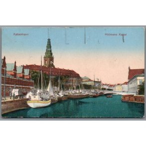 K�benhavn - Holmens Kanal - Postkort - Brugt