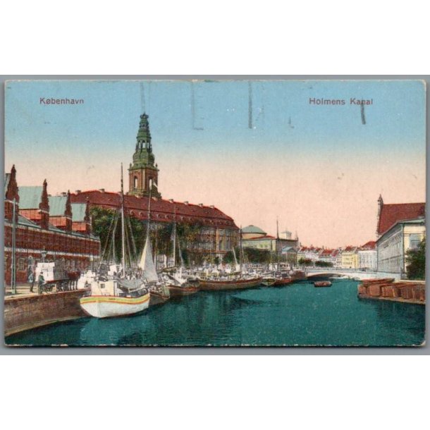 K�benhavn - Holmens Kanal - Postkort - Brugt