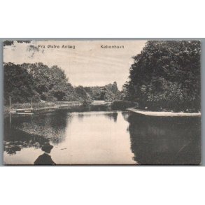 K�benhavn - Fra �stre Anl�g - Postkort - Brugt