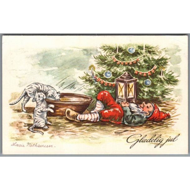 Nathansen, Lizzie - Gldelig Jul - Serie 99 - Brugt