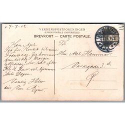 K�benhavn - Fra �stre Anl�g - Postkort - Brugt