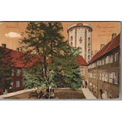 K�benhavn - Regensgaarden med den gamle Lind - Postkort - Ubrugt6 - Runde Hj�rner !