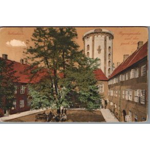 K�benhavn - Regensgaarden med den gamle Lind - Postkort - Ubrugt6 - Runde Hj�rner !