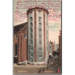 K�benhavn - Runde Taarn - Postkort - Brugt