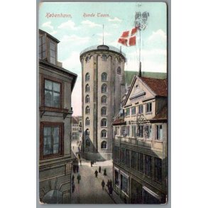 K�benhavn - Runde Taarn - Postkort - Brugt