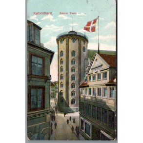 K�benhavn - Runde Taarn - Postkort - Brugt