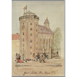 K�benhavn - Runde Taarn - Postkort - Ubrugt