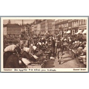 K�benhavn - Gammel Strand - Postkort - Ubrugt