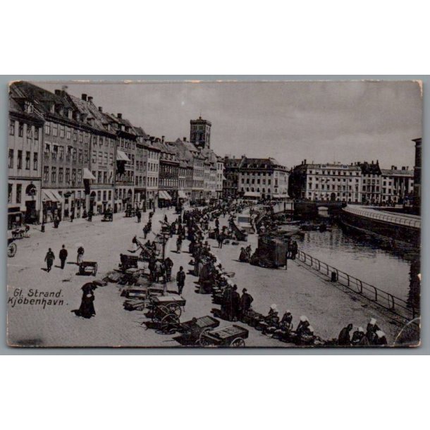 Gammel Strand - Kj�benhavn - Postkort - Brugt