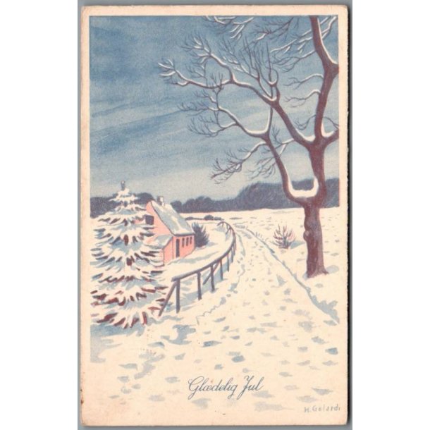 Gelardi, Herdis - Gldelig Jul - F.D.B. Serie 1201 - Brugt