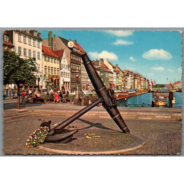 K�benhavn - Nyhavn - Postkort - Brugt 