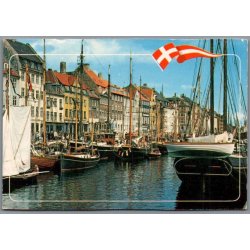 K�benhavn - Nyhavn - Postkort - Brugt 