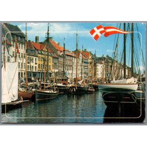 K�benhavn - Nyhavn - Postkort - Brugt 
