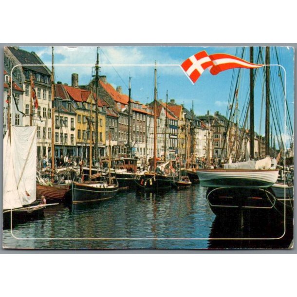 K�benhavn - Nyhavn - Postkort - Brugt 