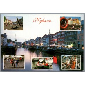 Nyhavn - Postkort - Ubrugt