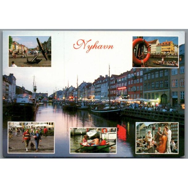 Nyhavn - Postkort - Ubrugt