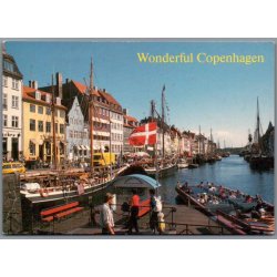 K�benhavn - Nyhavn - Postkort - Brugt 