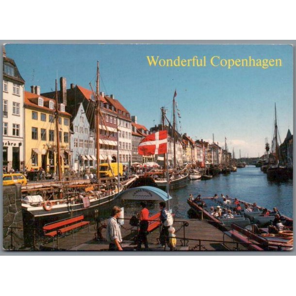 K�benhavn - Nyhavn - Postkort - Brugt 